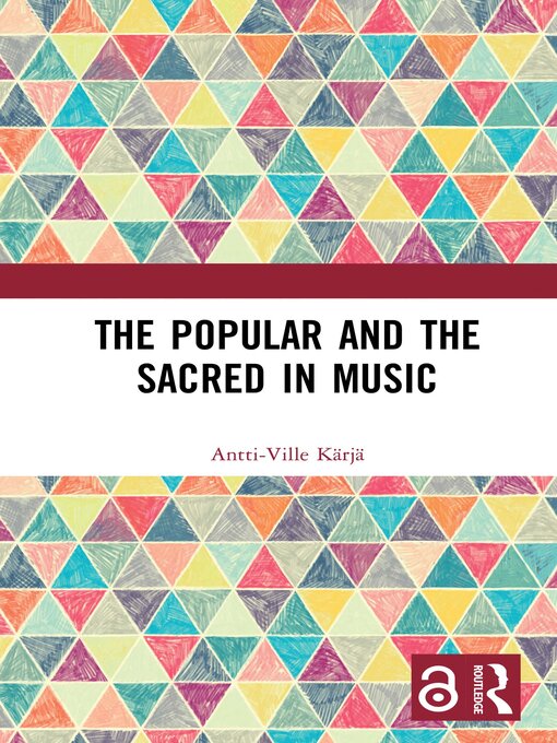 תמונה של  The Popular and the Sacred in Music